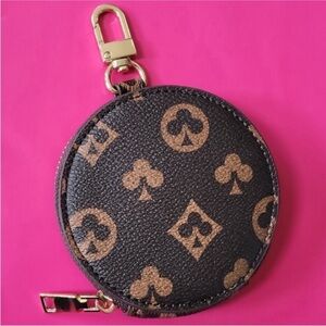 Beautiful Brown/Tan Clickable Coin Purse